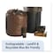 Stout 30 gal Trash Bags, 30 in x 36 in, Heavy-Duty, 0.8 mil, Brown G3036B80 - alternate 2